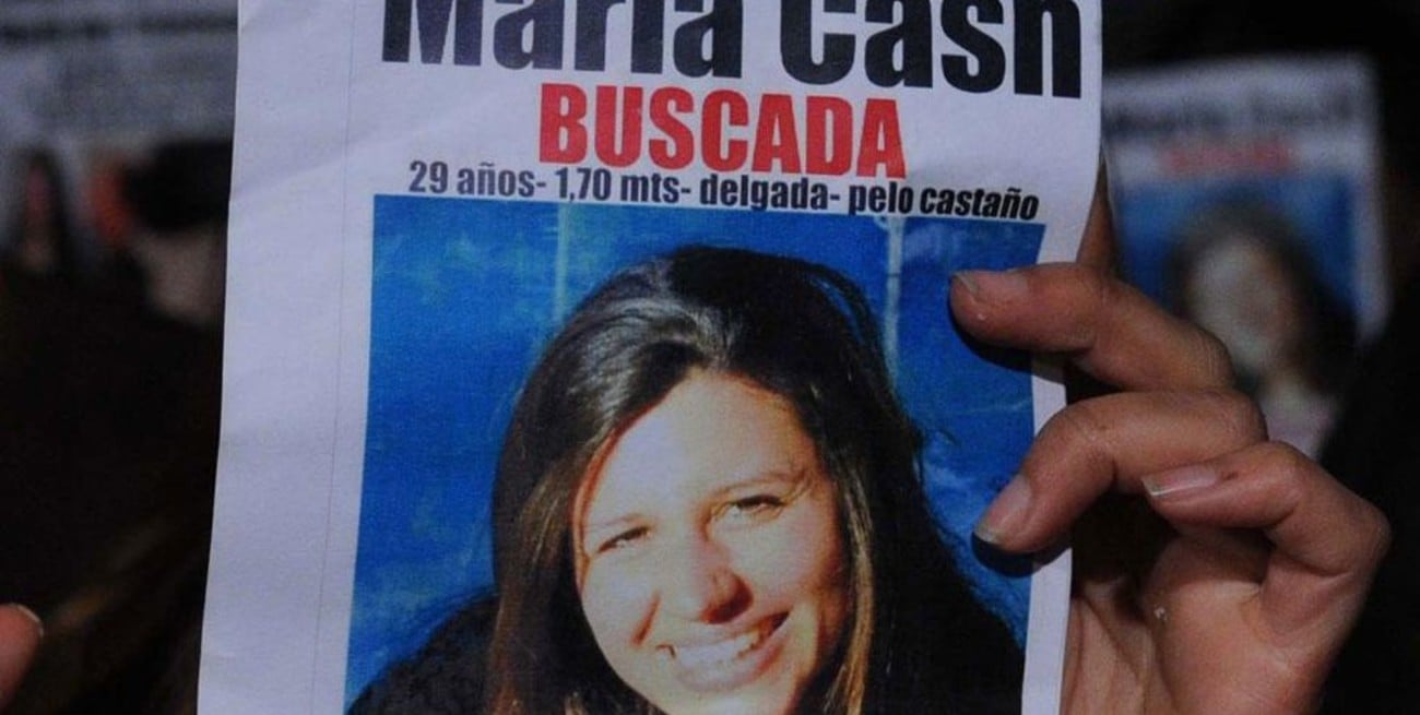 Caso María Cash: el Fiscal que investiga su desaparición aseguró que “la búsqueda nunca cesó”