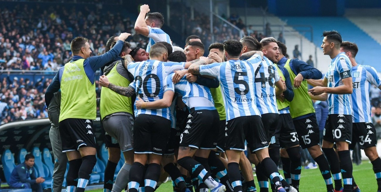 Racing superó 1 a 0 a Independiente y se quedó con el clásico de Avellaneda