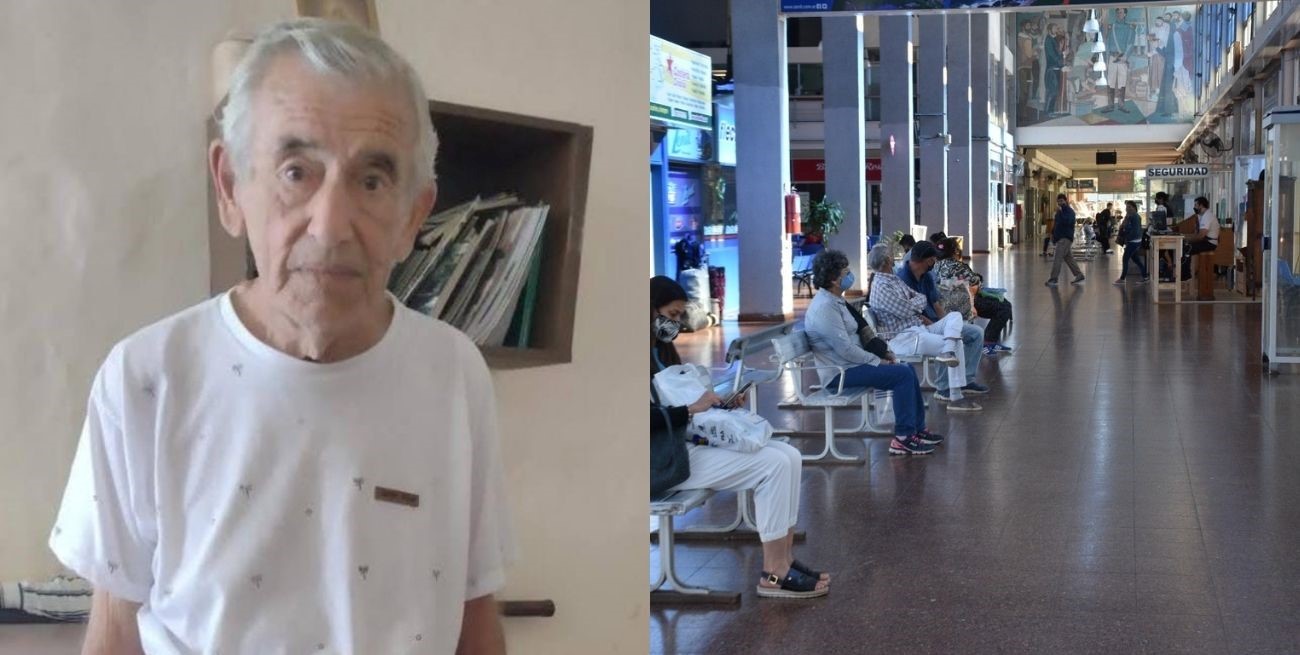 "El ángel de la terminal": el canillita santafesino que pasó su vida en el escaparate de la estación
