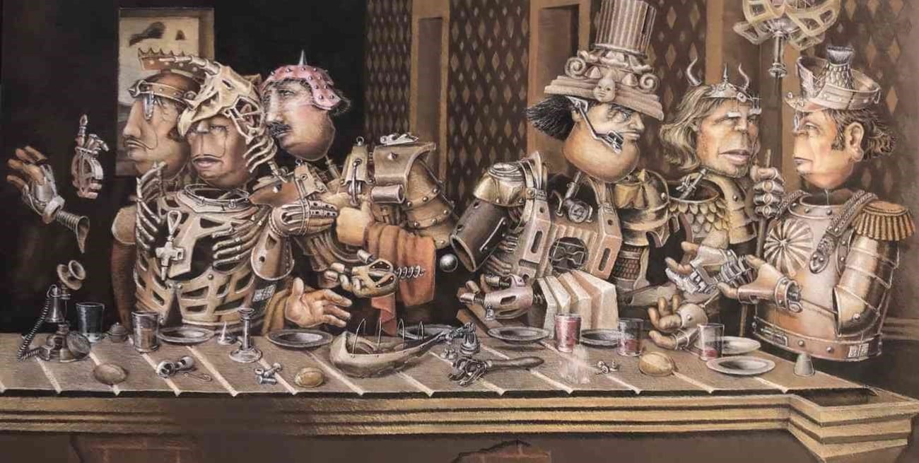 "Personajes fantásticos": la obra de Luis Dona se presenta en Santa Fe