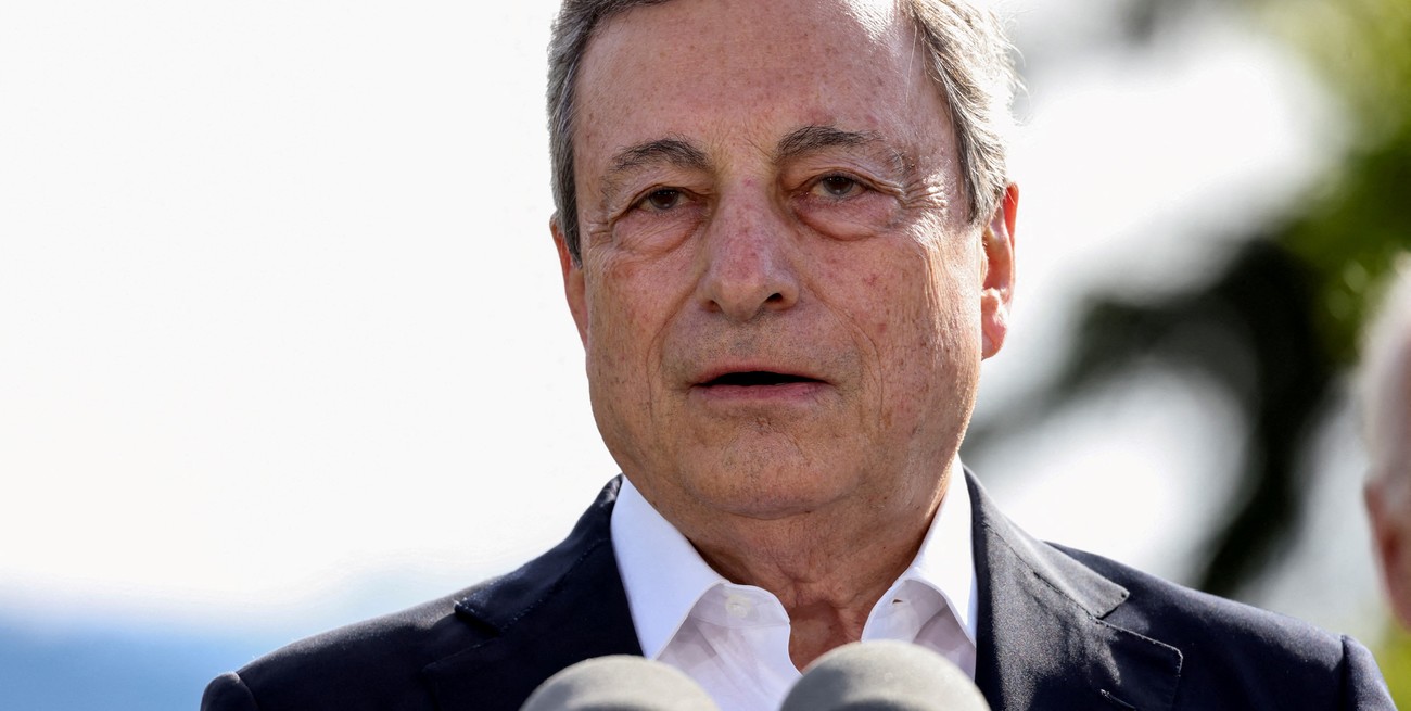 Mario Draghi presentó su renuncia como primer ministro de Italia, pero el presidente no la aceptó