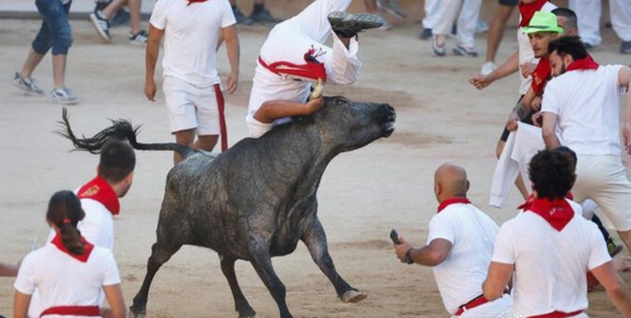 Terminaron las fiestas de San Fermín en España y dejaron cinco heridos por asta de toro
