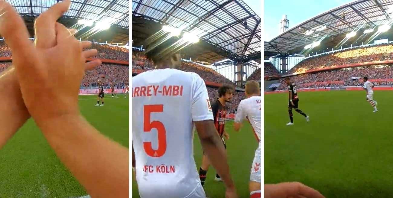 Video: estrenaron en Europa la “bodycam”, una cámara que permite ver el fútbol en “primera persona”