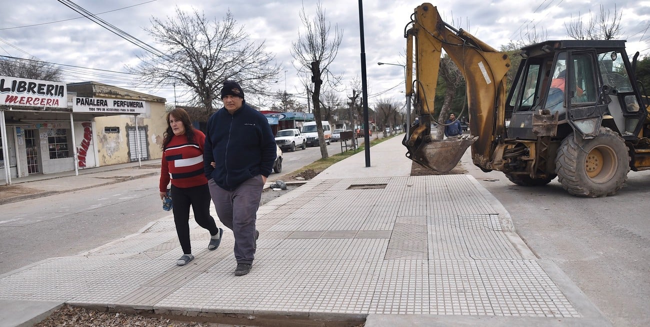 En el norte de Santa Fe, el "nuevo" Bulevar 12 de Octubre ya tiene un 55% de avance de obra