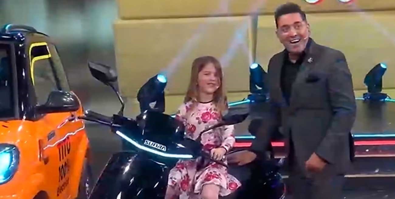 Qué dijo el ex de María Fernanda Callejón tras el incidente de su hija con la moto en TV