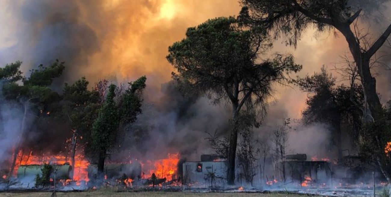 Más de 30.000 incendios forestales afectaron a Italia en el último mes