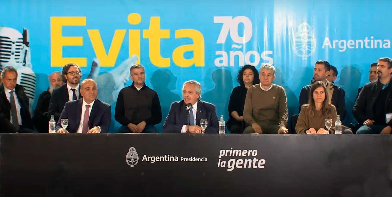 Alberto Fernández: "Hay quienes especulan con una devaluación"