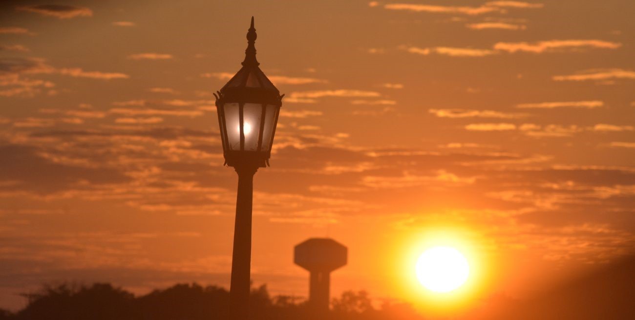 Martes con calor y humedad desde temprano en la ciudad de Santa Fe
