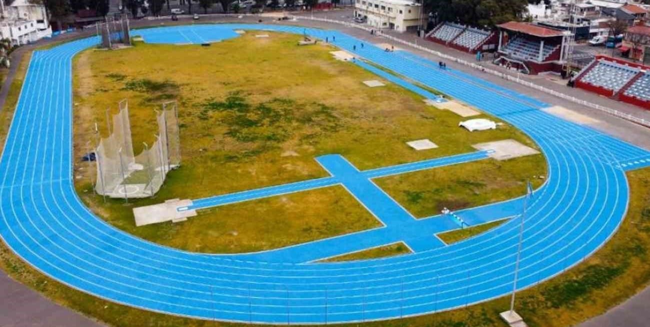 El legado de los Juegos: el Estadio Municipal tiene nueva pista de atletismo