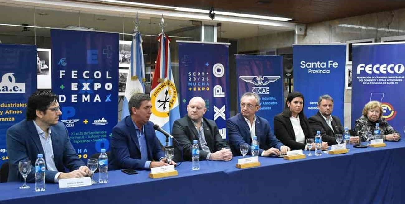 Pirola acompañó la presentación de Fecol + Expodema 2022 en Buenos Aires