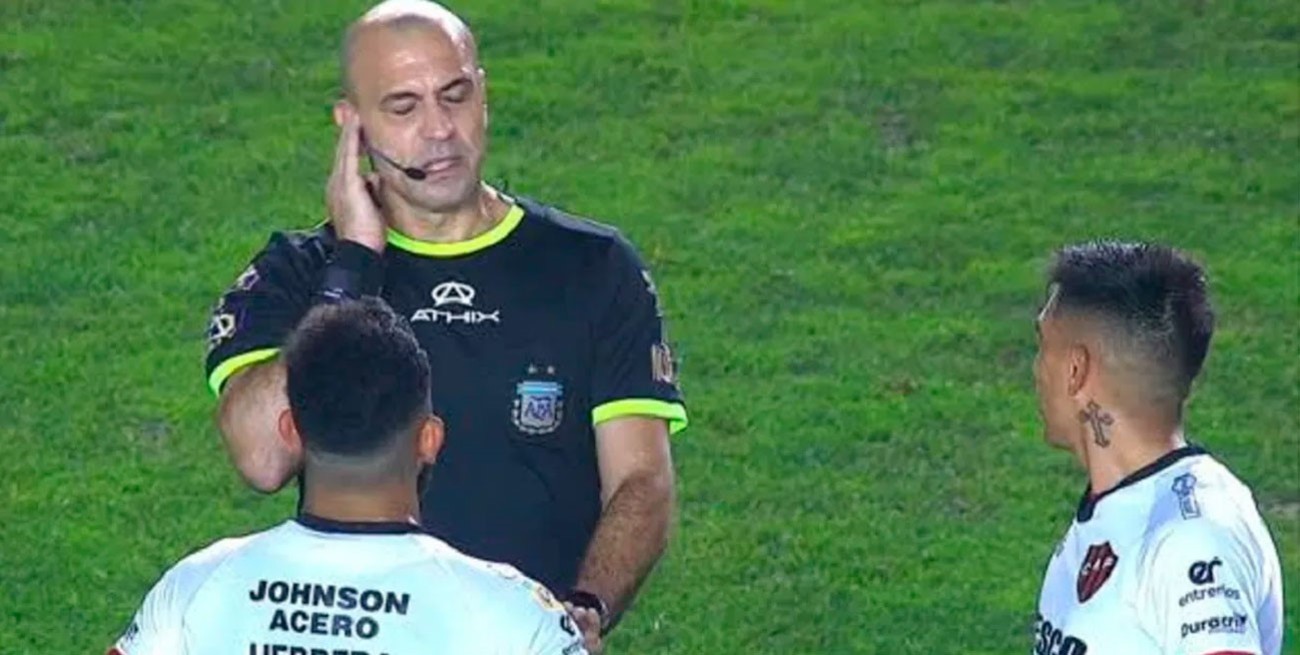 Habló Baliño, árbitro del escandaloso partido entre Barracas Central y Patronato