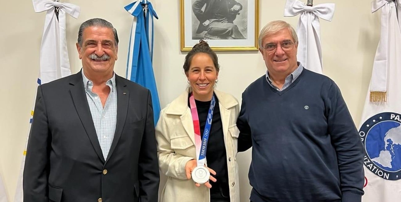 Tras sufrir un robo, la leona Sofía Maccari tiene nuevamente su medalla olímpica