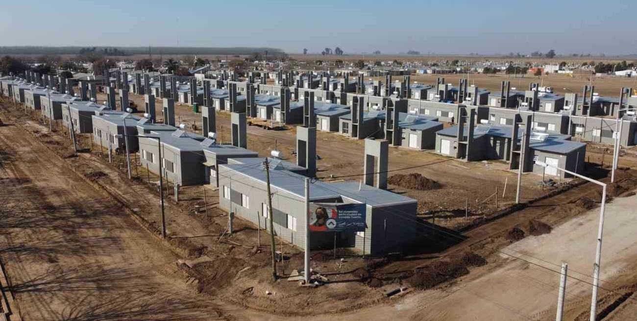 Sortearán 64 viviendas en Venado Tuerto