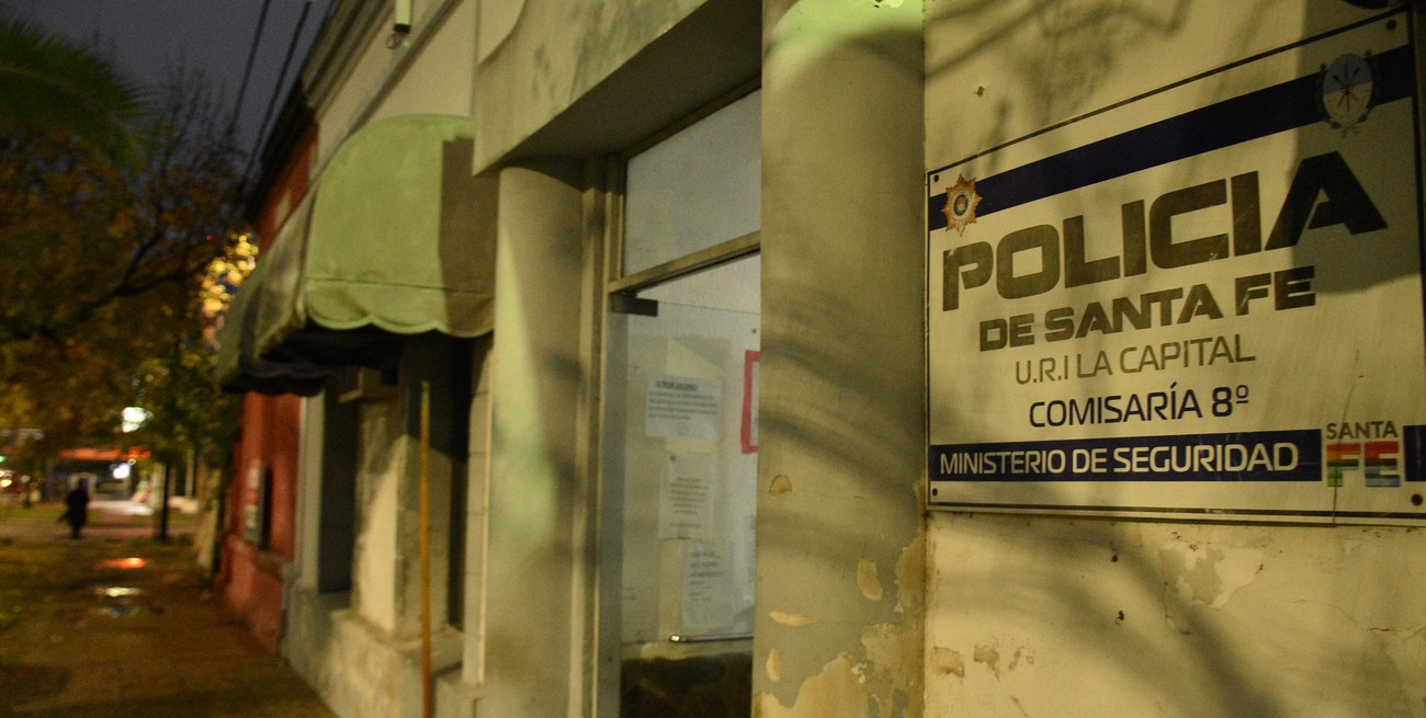 Escaparon en bicicleta de la Comisaría 8a de la ciudad de Santa Fe