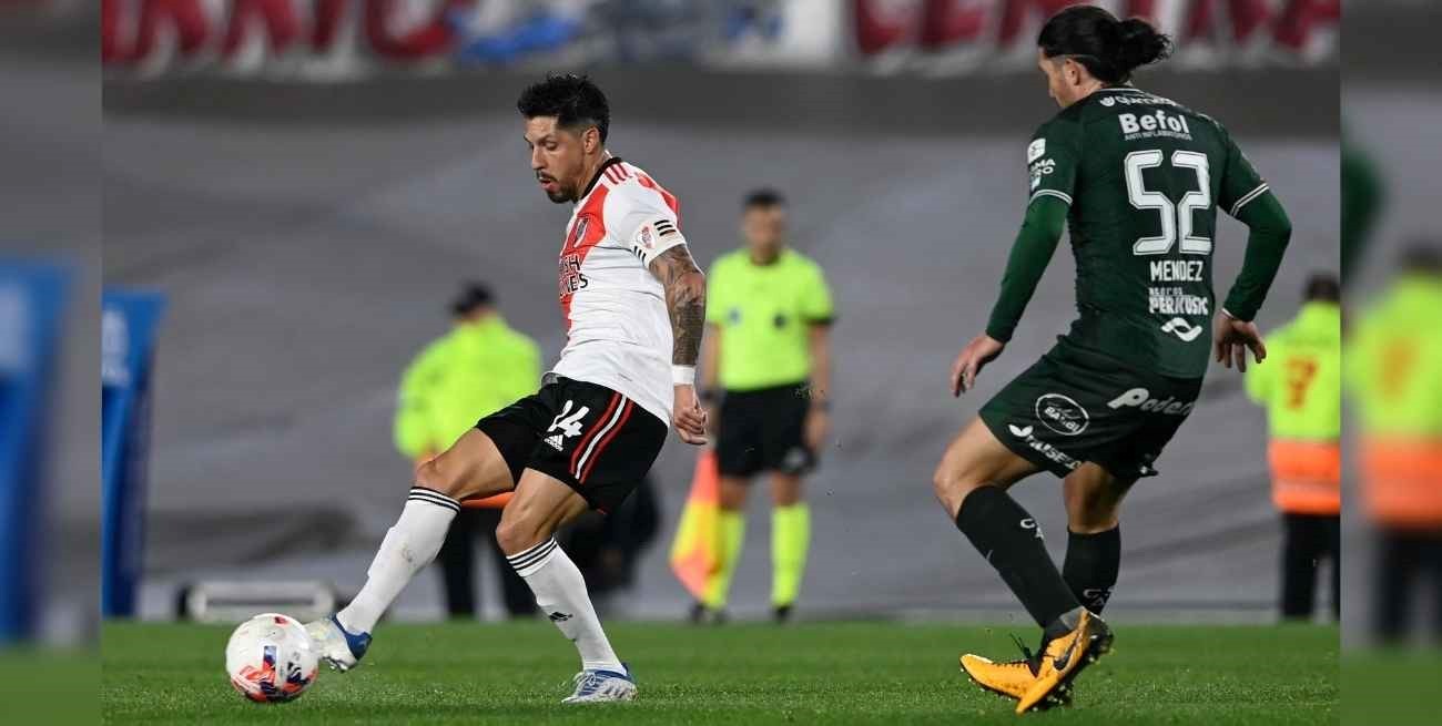 River no pudo contra un sólido Sarmiento en el Monumental y perdió por 2 a 1