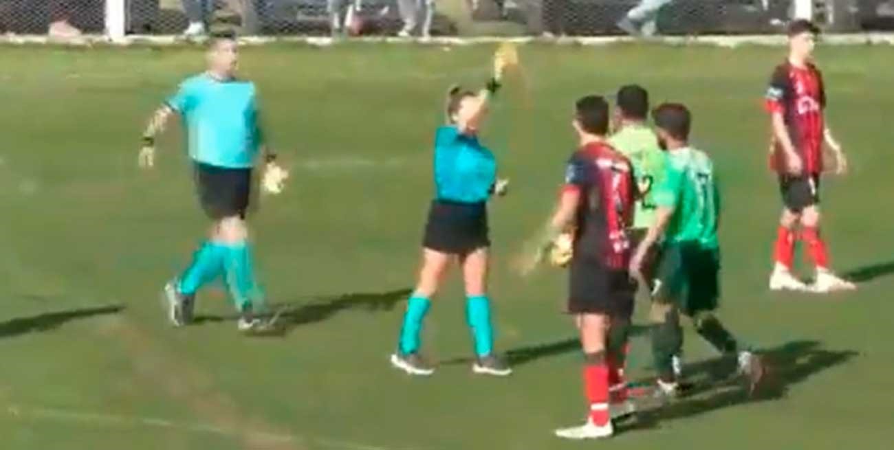 Qué dijo la árbitra agredida en un partido de la provincia de Buenos Aires
