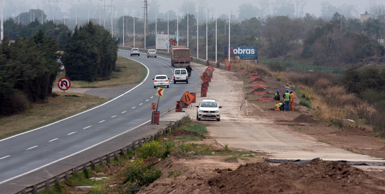 La obra de acceso a los countries de Santo Tomé estaría lista a fin de año