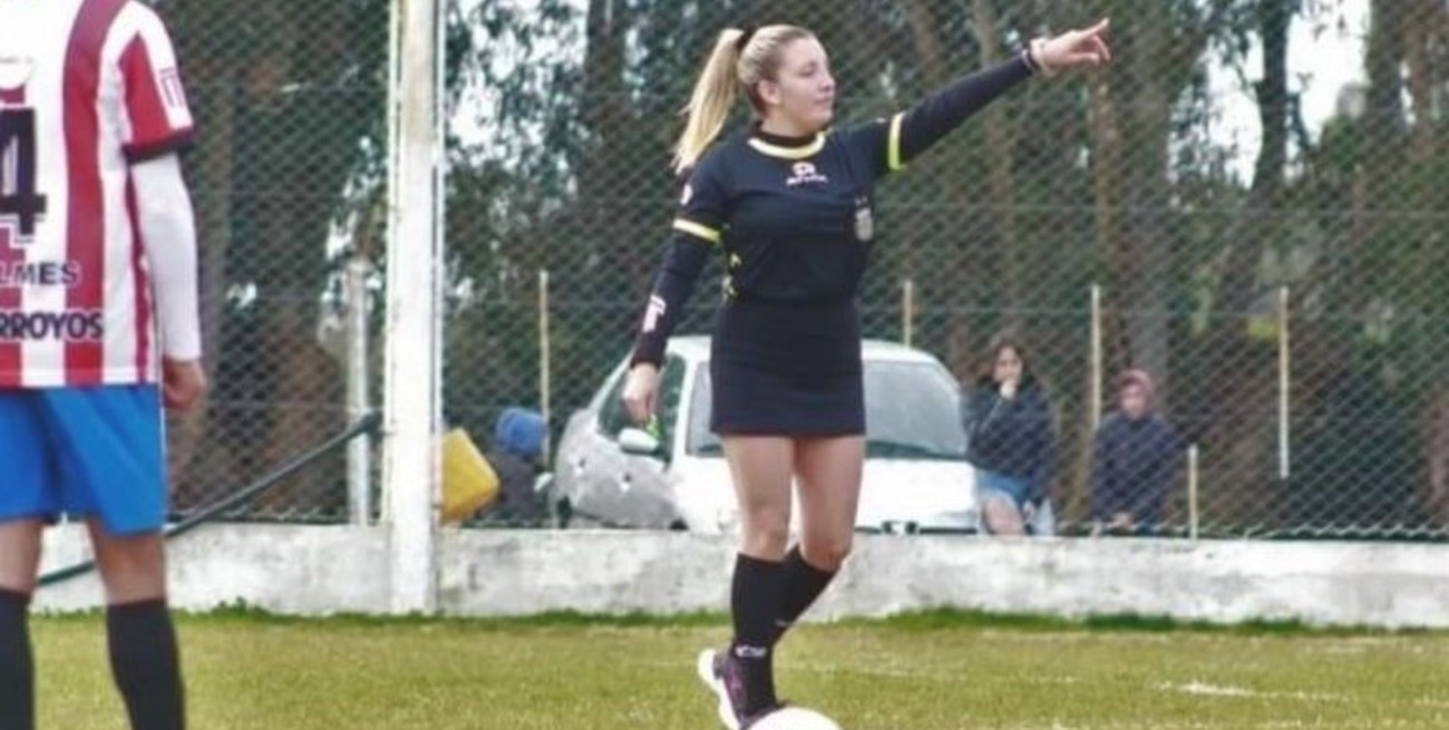 La árbitra que fue golpeada el fin de semana en Tres Arroyos sufrió “una recaída”