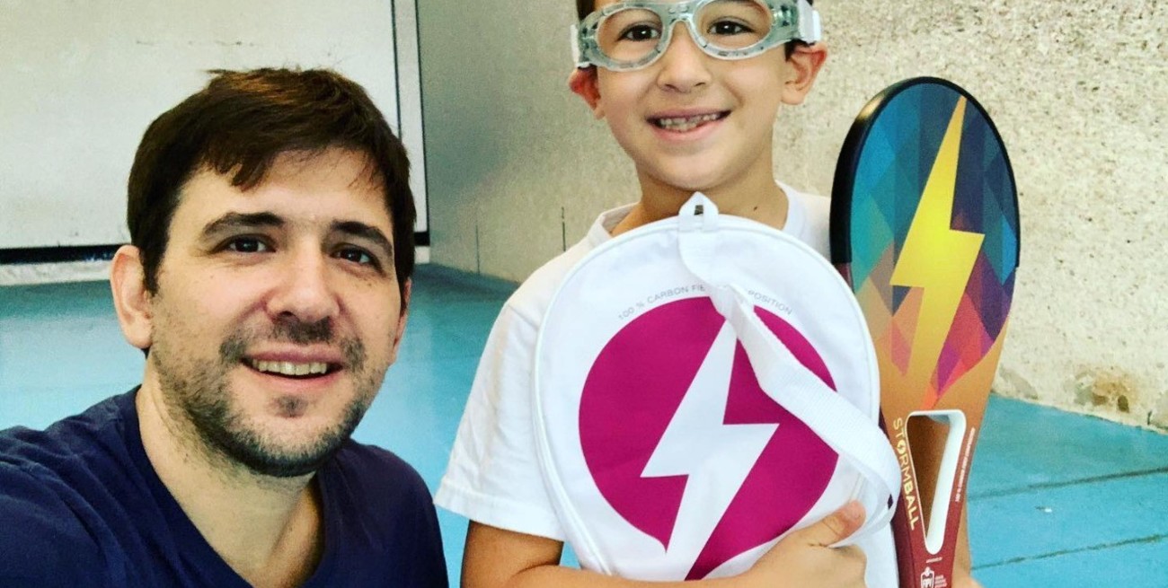 El emocionante video que refleja el amor por la Pelota Paleta de una familia santafesina