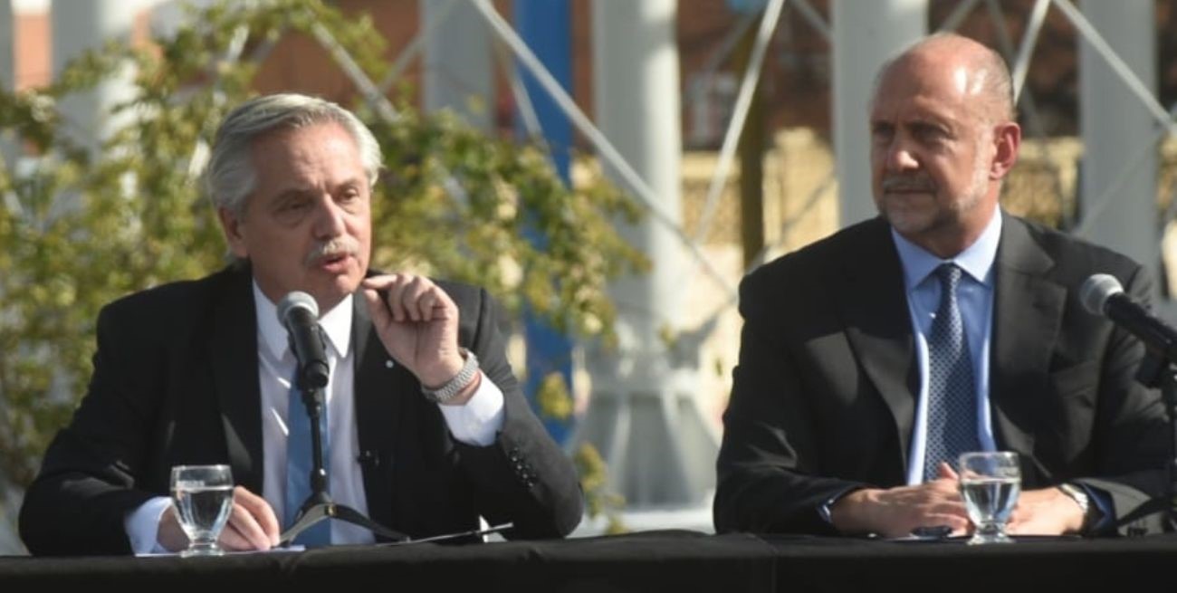 Alberto Fernández encabeza junto a Omar Perotti la reactivación del tren Rosario - Cañada de Gómez