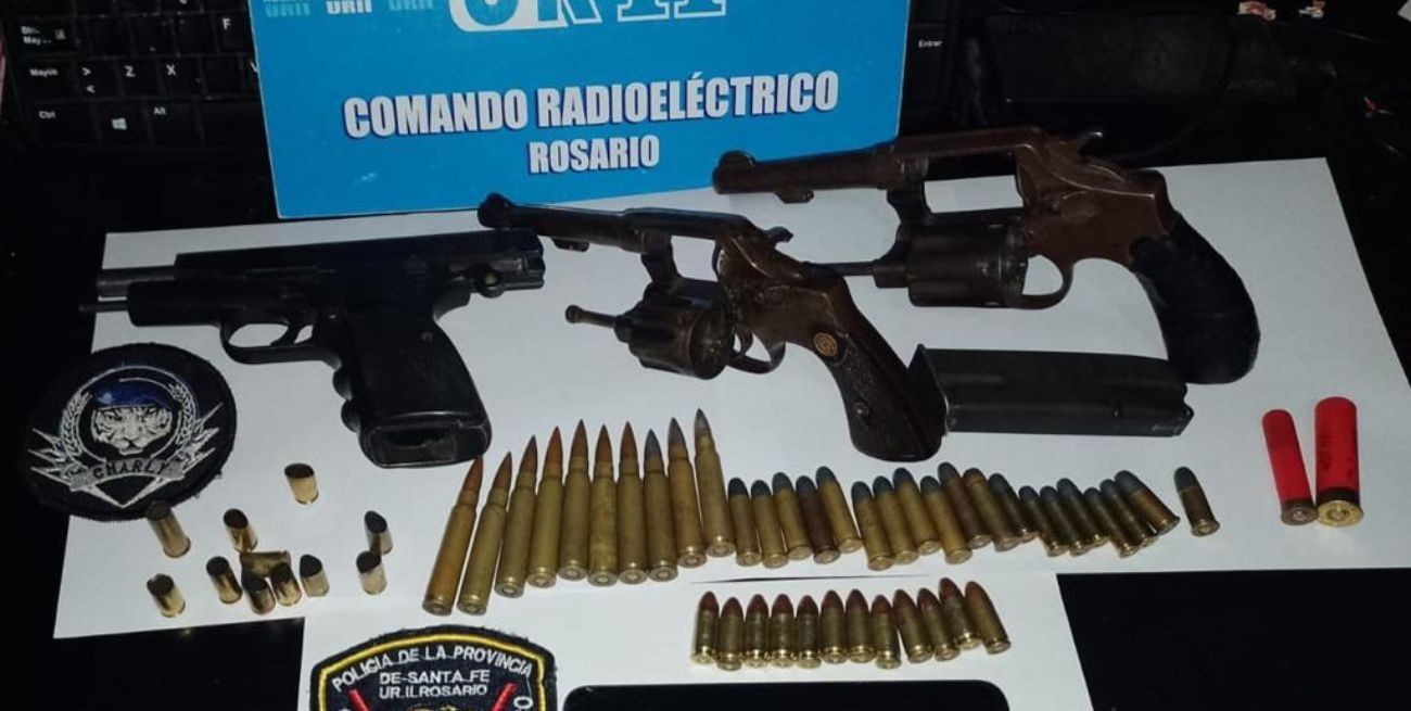 Secuestran seis armas de fuego en la provincia