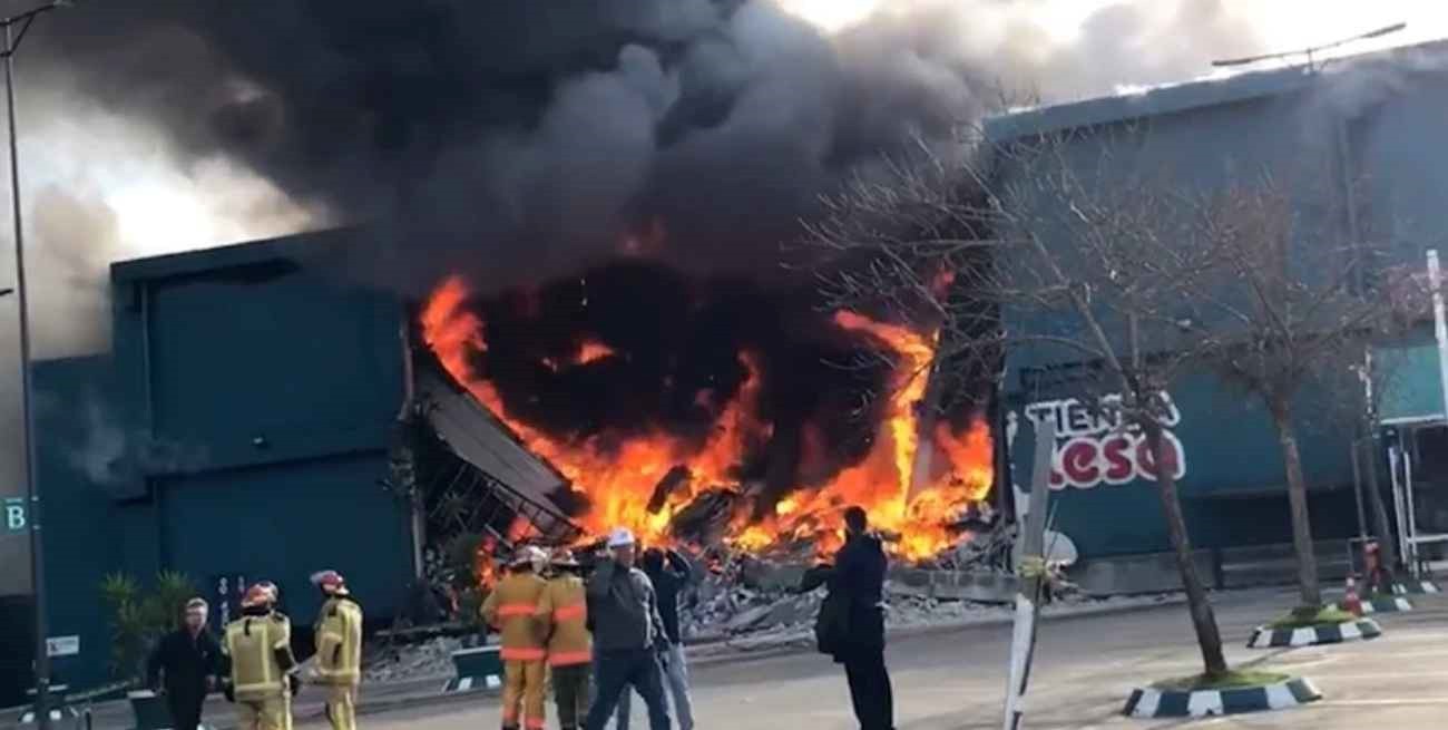 El intendente de Maldonado habló del incendio en el shopping y se lamentó por “la gente que ya está sin empleo”