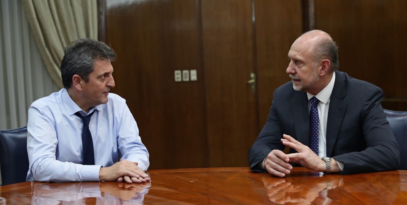 Perotti y Massa abordaron una importante agenda en Buenos Aires