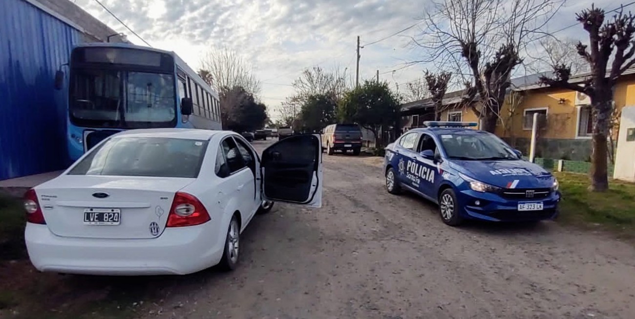 Pérez: atacan a tiros una camioneta del Servicio Penitenciario