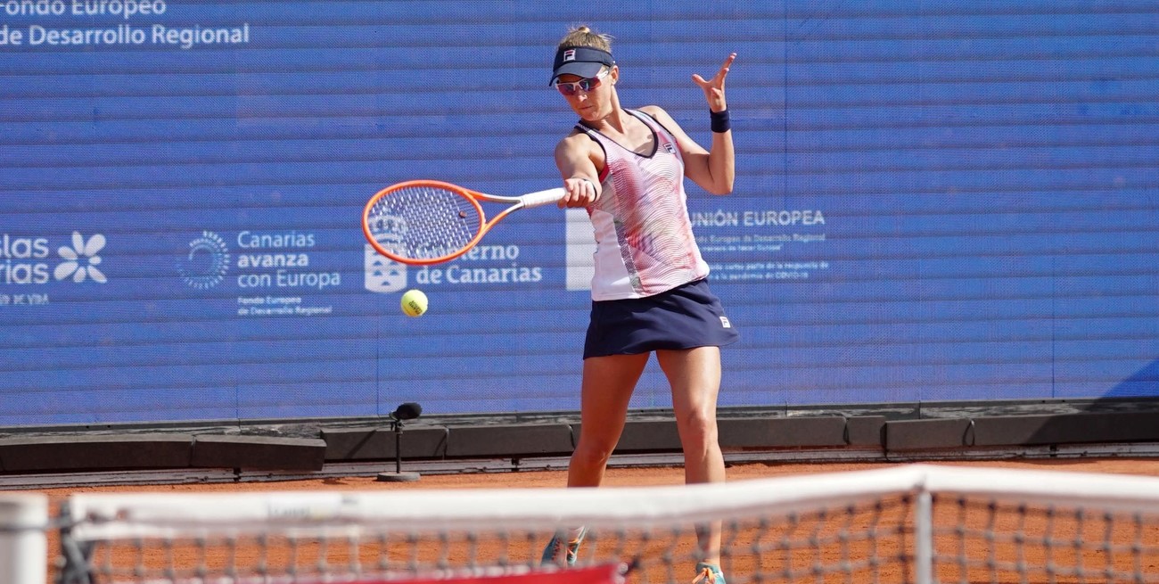 La rosarina Nadia Podoroska cayó en la final del W60 de San Bartolomé