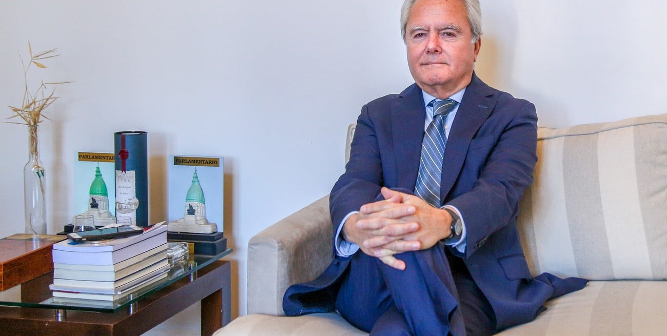 Federico Pinedo: "El presidente se retiró del ejercicio de la presidencia"