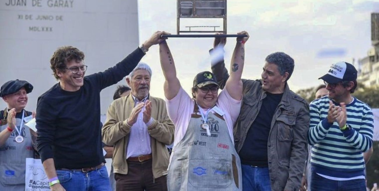 Festival Nacional del Asado: por primera vez una mujer ganó la competencia