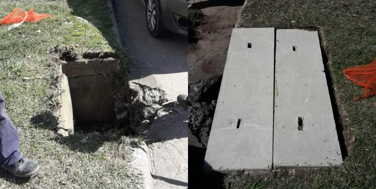 A los vecinos de barrio Fomento 9 de Julio les “taparon la boca” de tormenta