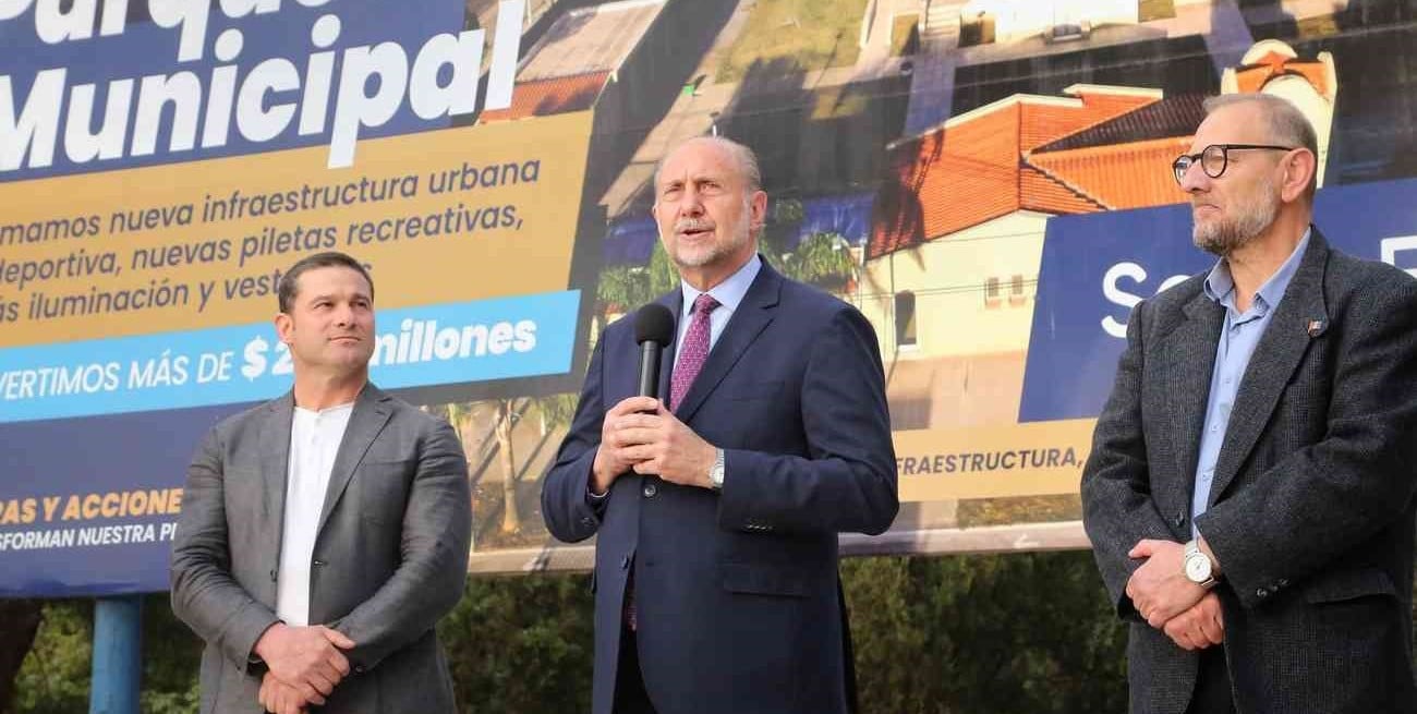 Ponen en valor el Parque Municipal de Rufino