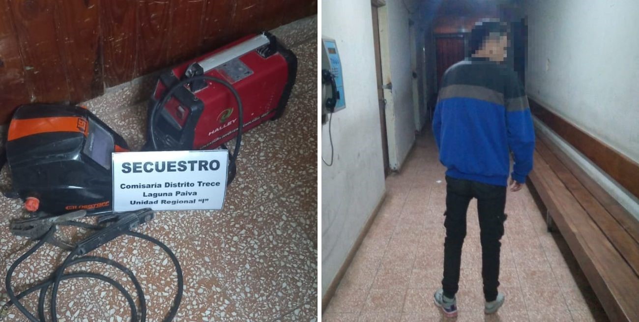 Le robó al hermano de un policía y terminó detenido en Laguna Paiva