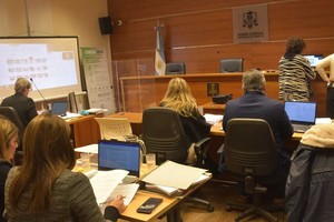 El caso llegó a juicio a poco de cumplirse tres años del femicidio de María Cecilia Burgadt (42), el próximo 14 de septiembre.  Crédito: Flavio Raina