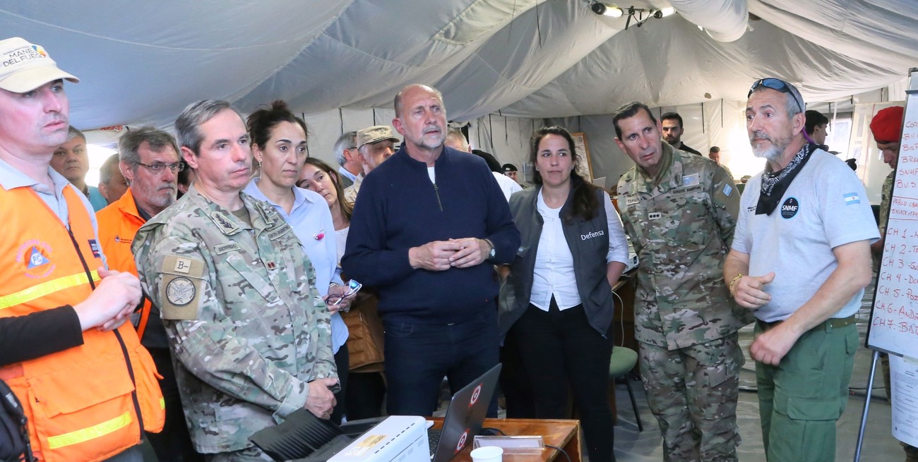 Quemas en islas: con una recorrida y fotos satelitales, Perotti analiza la situación