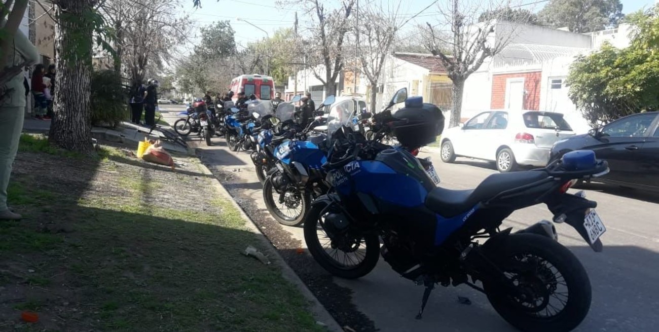 Ciudad de Santa Fe: escapaba de la policía y lo chocaron