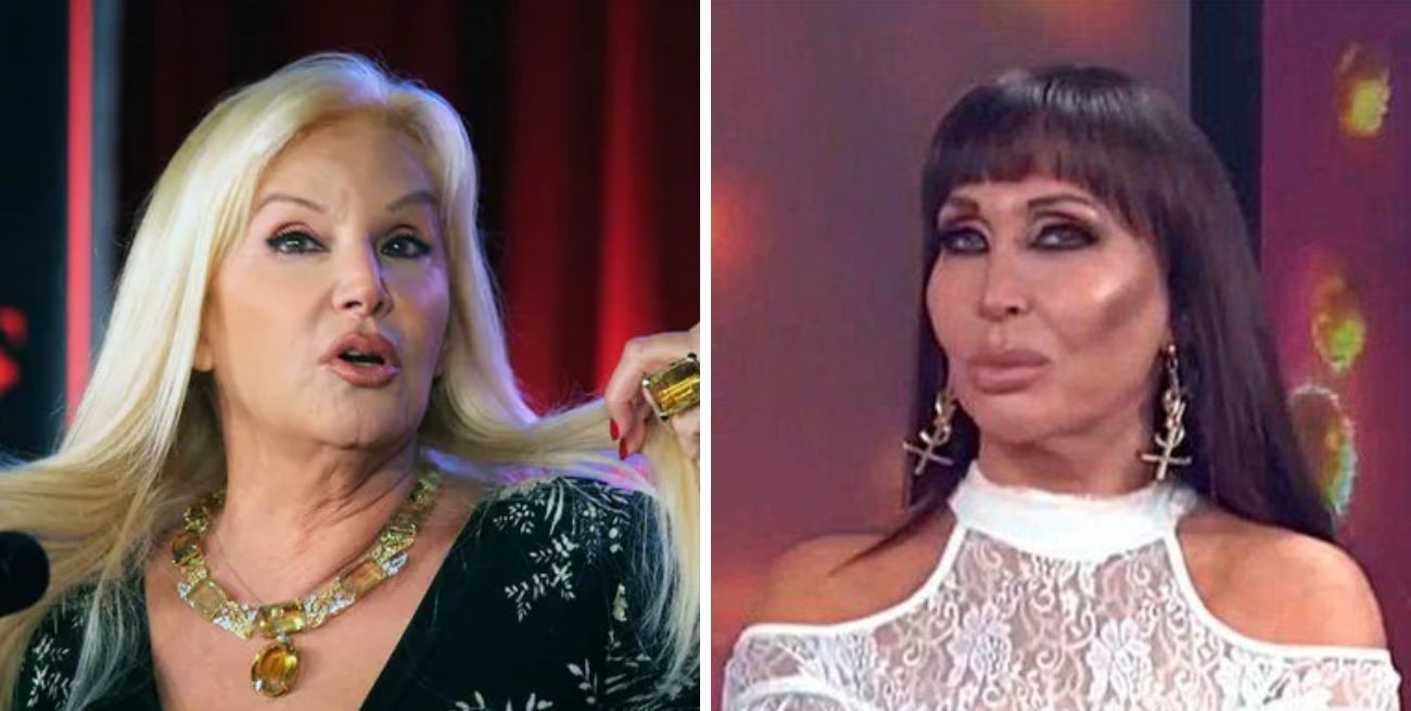 Moria Casán llamó a Susana Giménez "albina charrúa"