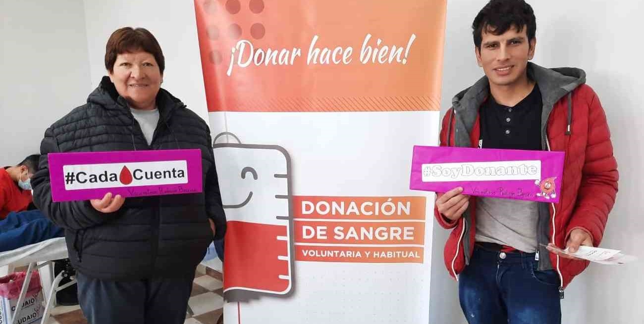 En Gobernador Crespo se registró la donación de sangre número 1000 del año