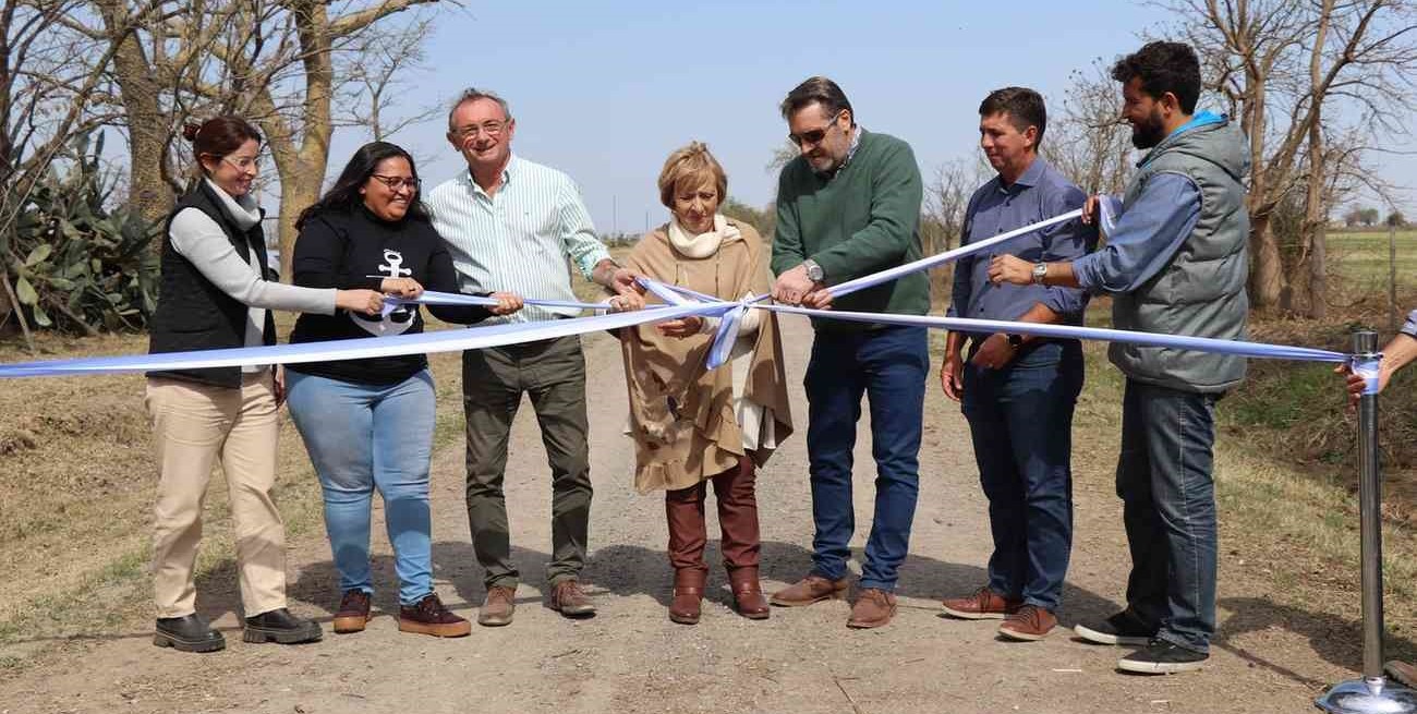 Provincia invirtió más de 40 millones de pesos en la mejora de trazas en Providencia y Emilia