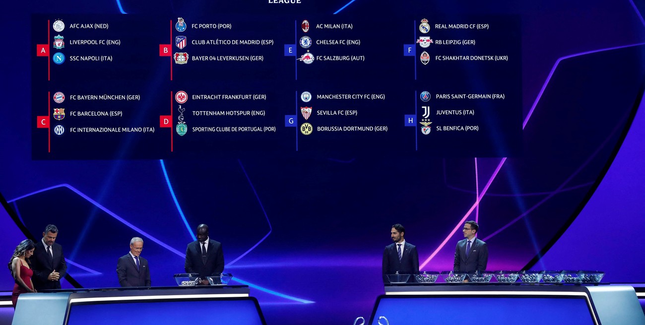 Así quedaron los grupos de la UEFA Champions League: Messi enfrentará a Di María
