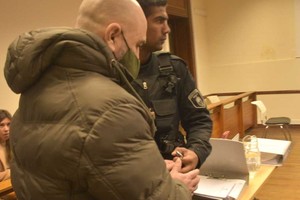 Sebastián Maschio está preso con prisión preventiva desde el 14 de septiembre de 2019 y se enfrenta a una pena de prisión perpetua por el femicidio de Burgadt.  Crédito: Flavio Raina