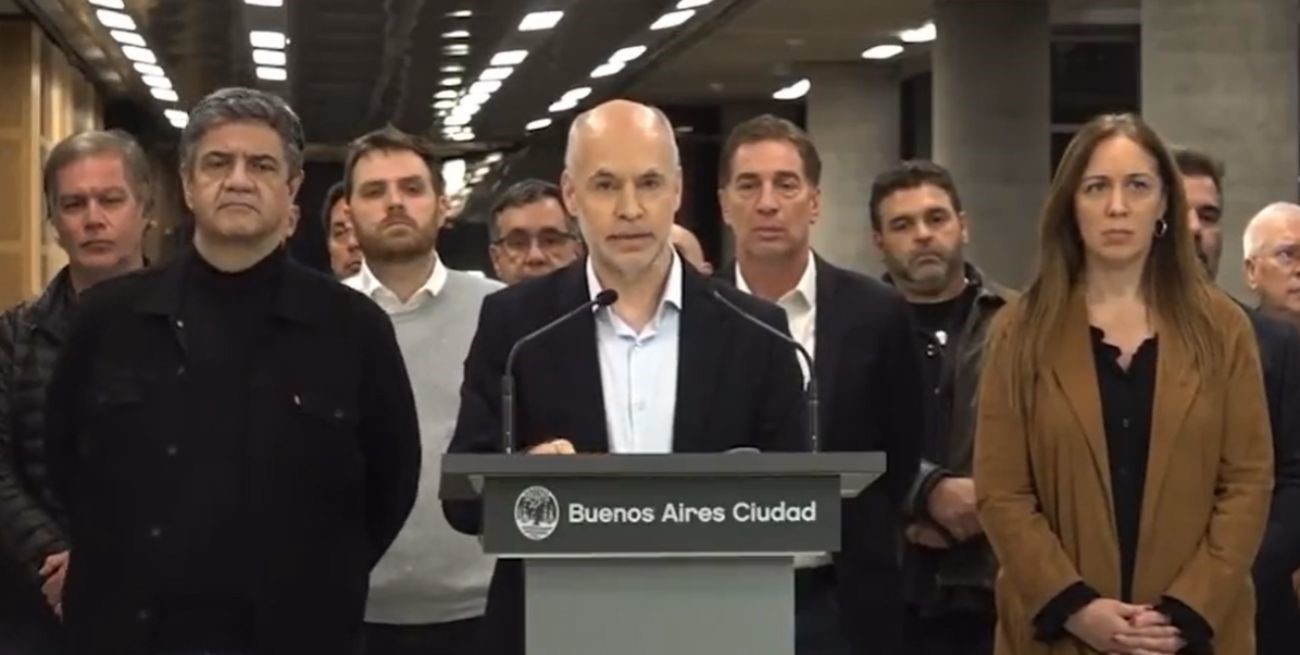 Rodríguez Larreta le pidió a Cristina Kirchner que "asuma la responsabilidad de que los manifestantes se retiren pacíficamente"