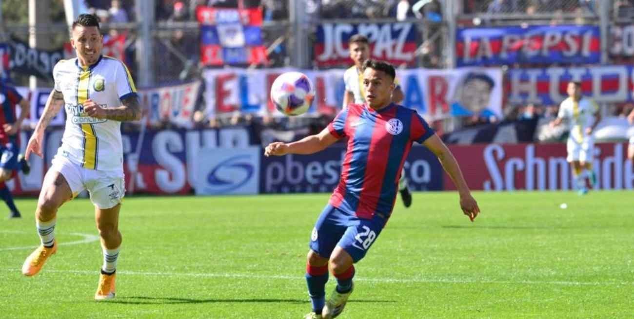 San Lorenzo consiguió un agónico empate ante Rosario Central