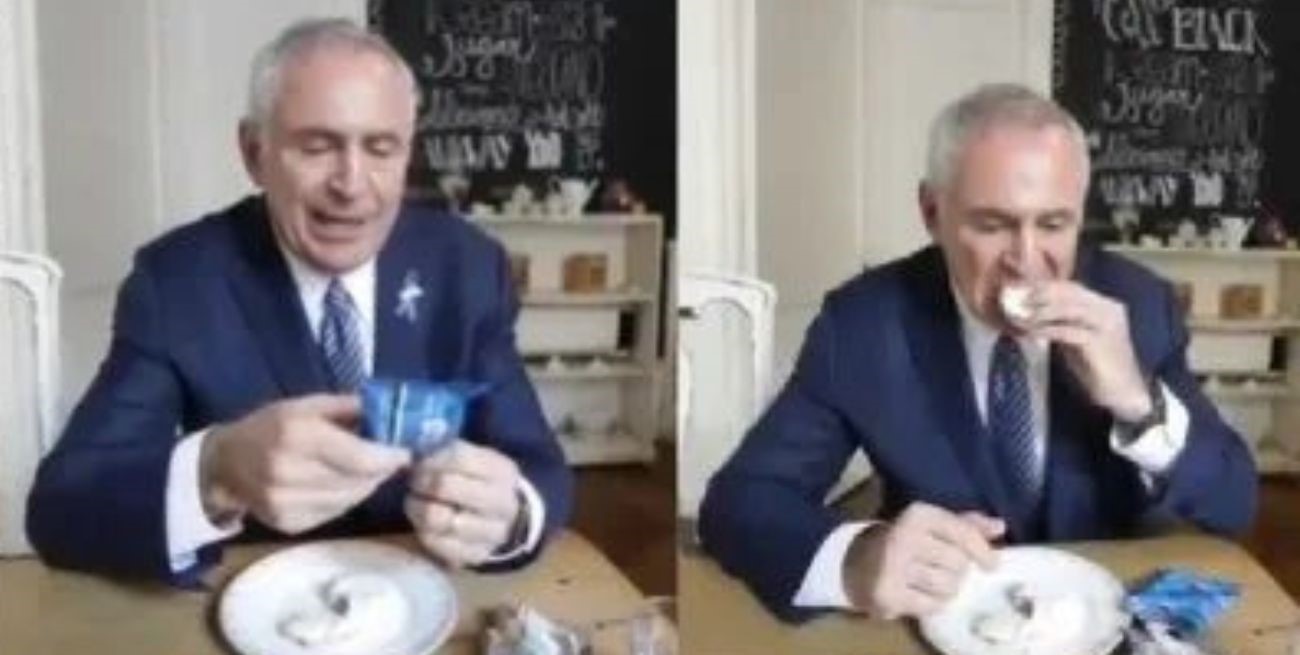 Video: el embajador de Estados Unidos probó alfajores santafesinos y aseguró que “son geniales”