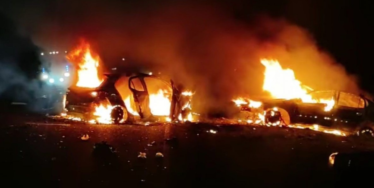 Accidente fatal en la Ruta 205 tras colisionar de frente dos automóviles