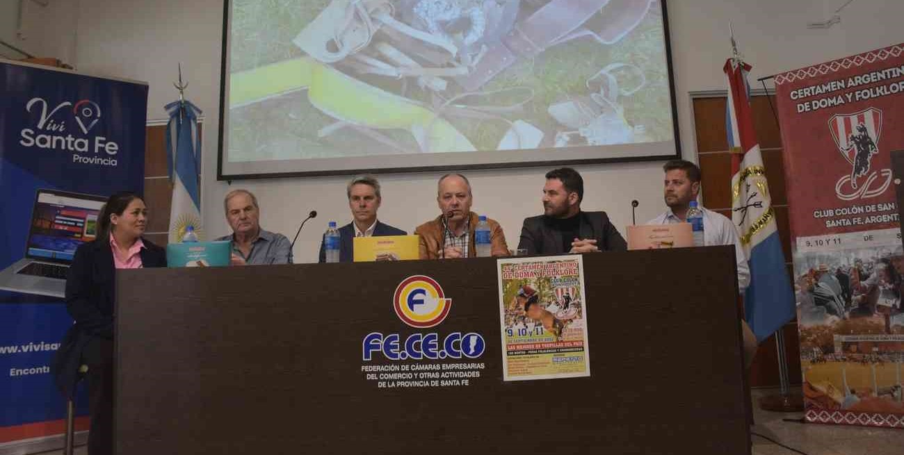 Colón de San Justo se prepara para el 44° Certamen Argentino de Doma y Folklore