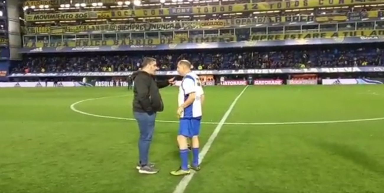 Video: lo abuchearon en La Bombonera por gritar a favor de Cristina Kirchner