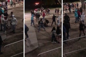 A través de las redes sociales se viralizaron las imágenes de los disturbios.