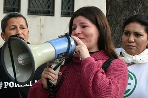 "Era lo que nosotros pedíamos", sostuvo Soledad Arbizu en charla con los medios que la entrevistaron. Crédito: Guillermo Di Salvatore